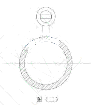 二個(gè)電極的軸線必須大致在水平方向上